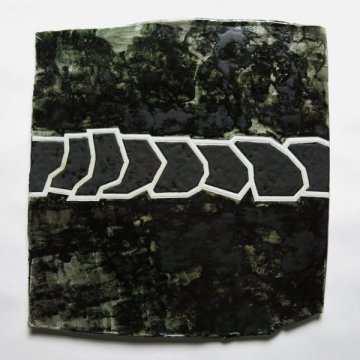Territori assenyalat XXXIII, porcellana, 30 x 30 x 1 cm., 2013_w600_h600